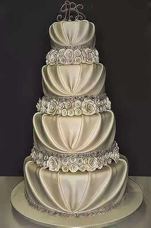 简单的婚礼蛋糕图片大全,最好看的婚礼蛋糕图片