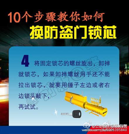 十字锁芯防盗门锁芯更换方法,王力老式防盗门锁芯更换视频
