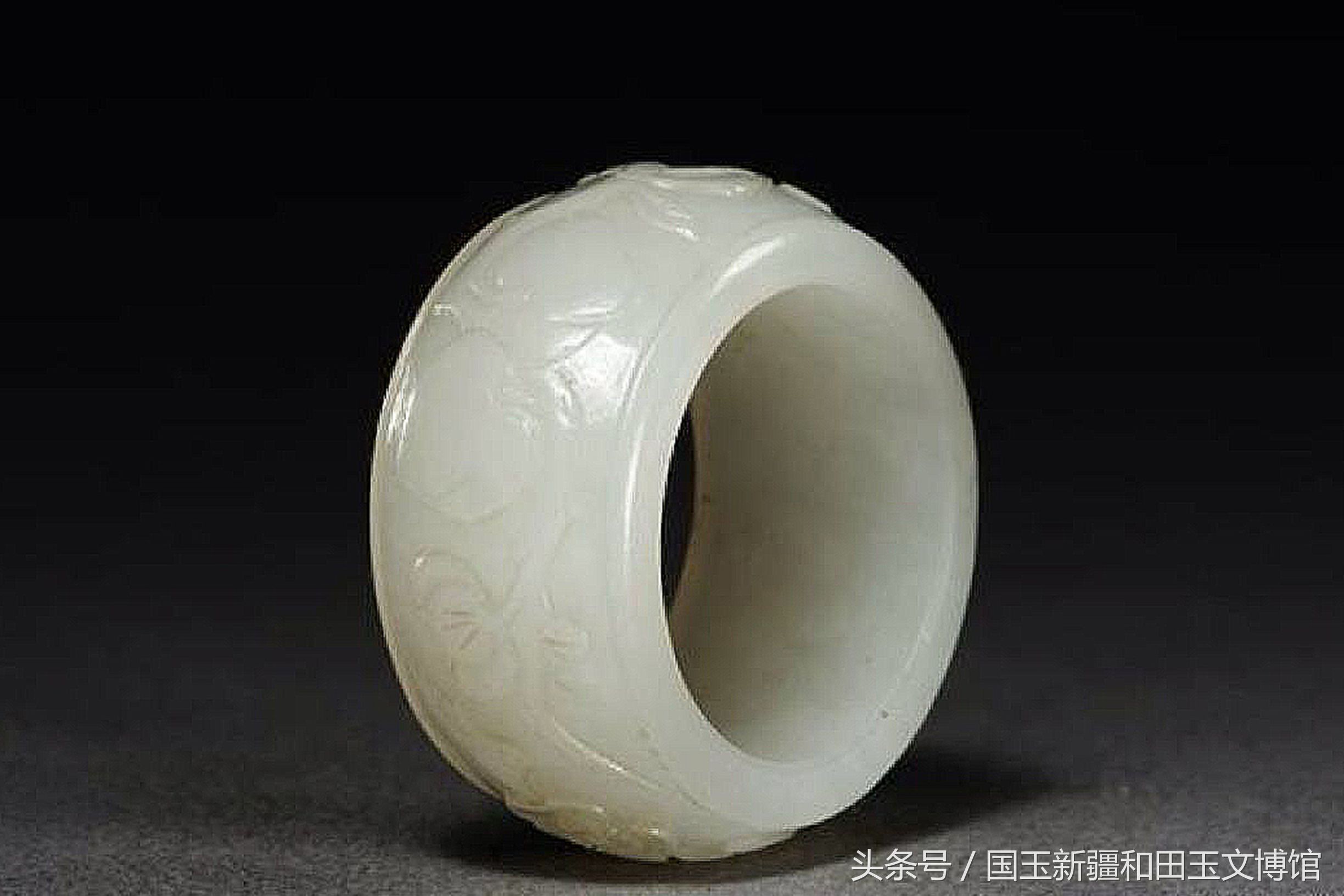 玉意美好,瑕疵玉戒