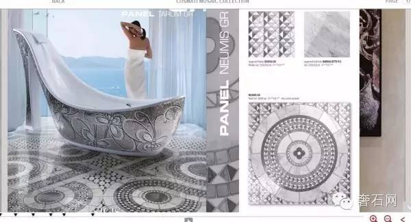 绝美|意大利黑白马赛克拼花，拼出一个顶级艺术“家”