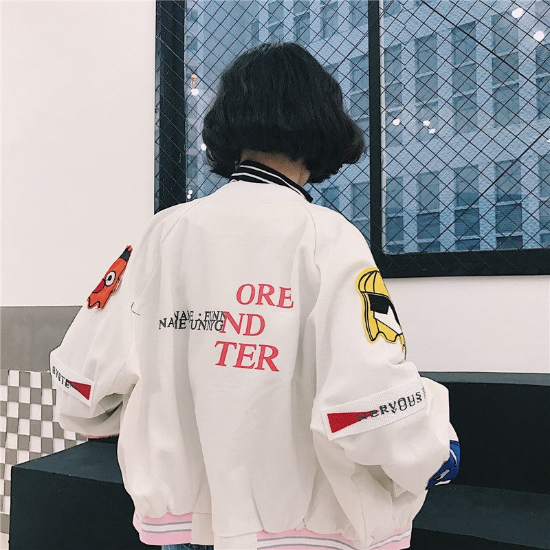 这3款2017秋季新款棒球服，韩版宽松学生装值得拥有