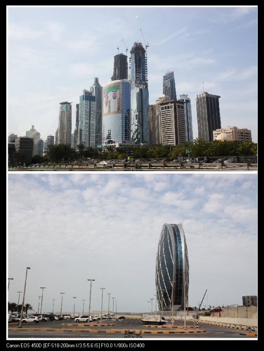 乘着地铁，乐购迪拜