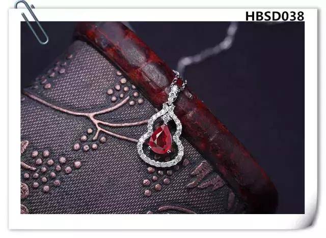 翡翠水滴吊坠款式图片,水滴红宝石吊坠天然彩色宝石正品
