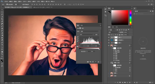 用ps怎么调出油画风格的感觉,ps油画图片更有创新的排版风格