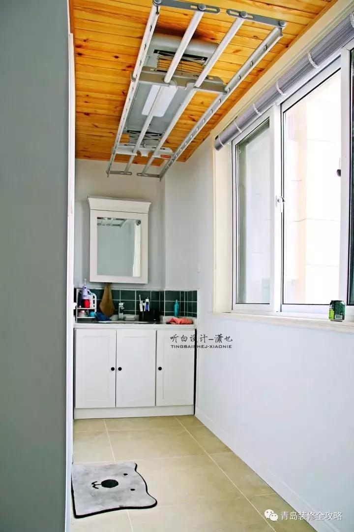 北欧风小户型三室一厅75平方米,唐岛one116平