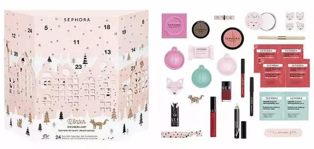 圣诞倒数日历礼盒雅诗兰黛,雅诗兰黛圣诞日历2017