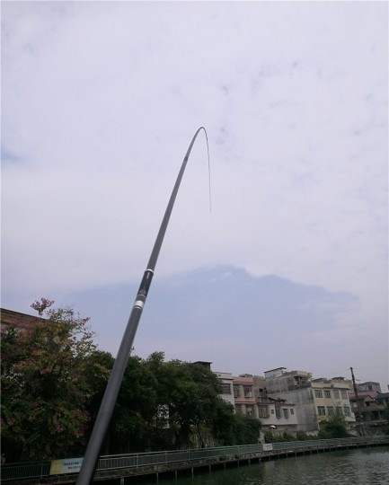 最后几天在玉林，别人掐鱼我练杆