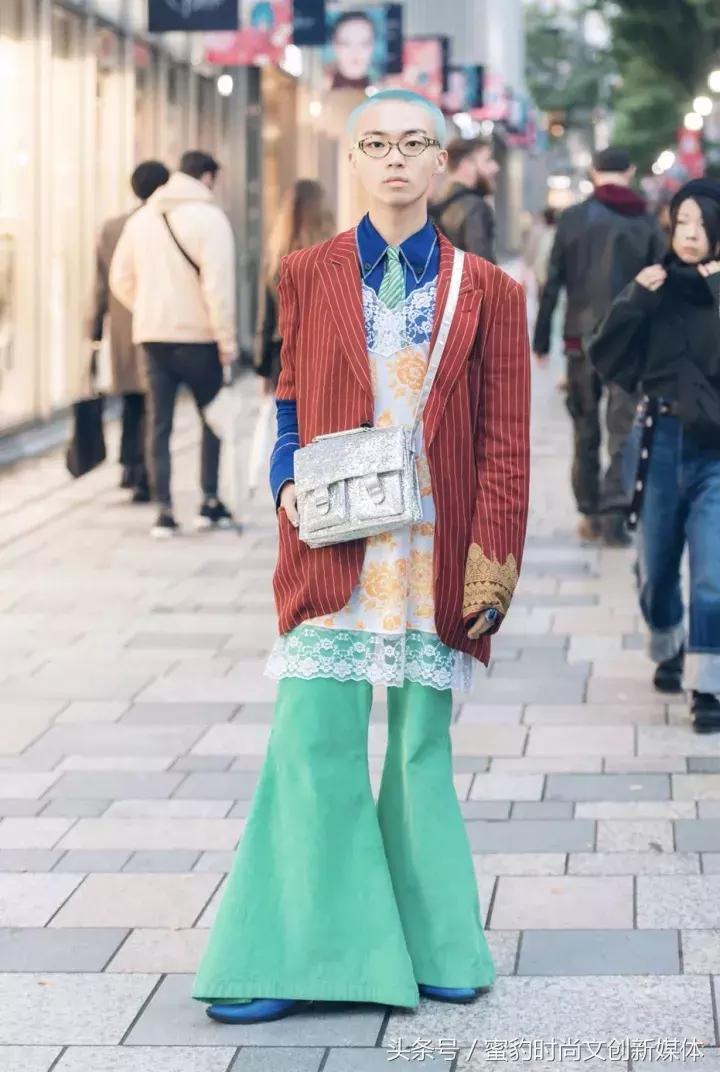 蜜豹时装周2018春夏首尔,伦敦蜜豹时尚街拍