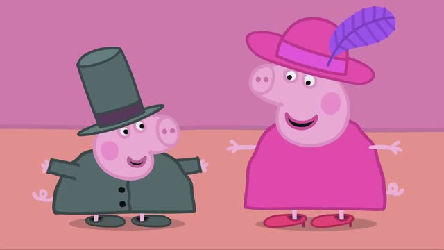 宝宝玩具屋之小猪佩奇第一季动漫,陪孩子看动画之小猪佩奇放风筝