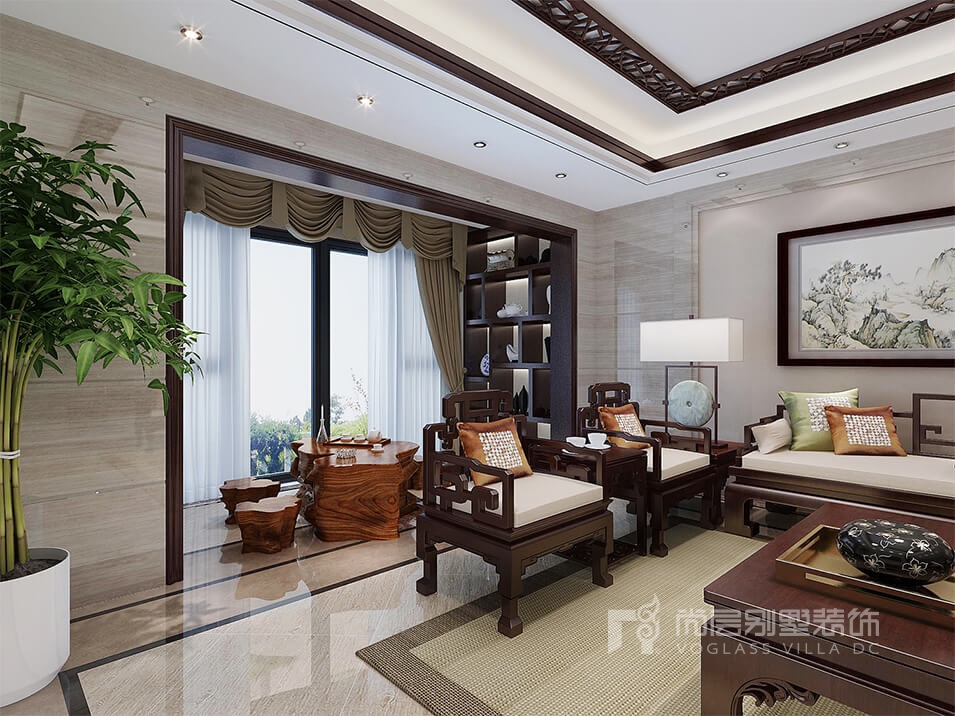 华贸铂金墅北京地下室,铂金墅装修实景