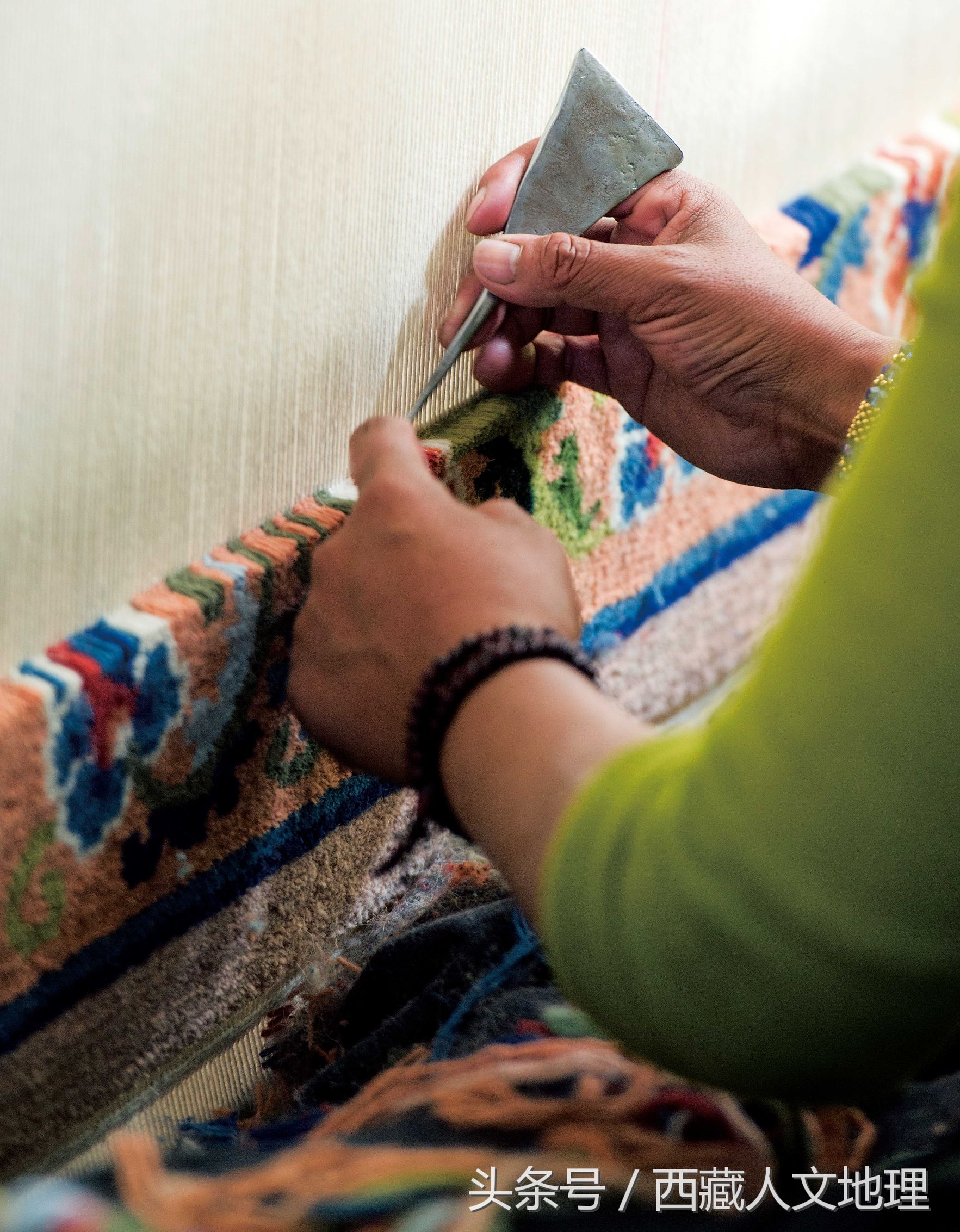 编织波斯地毯,编织西欧风情地毯