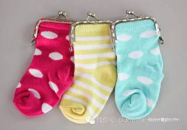 旧物改造袜子教程,婴儿宝宝旧袜子废物利用做手工