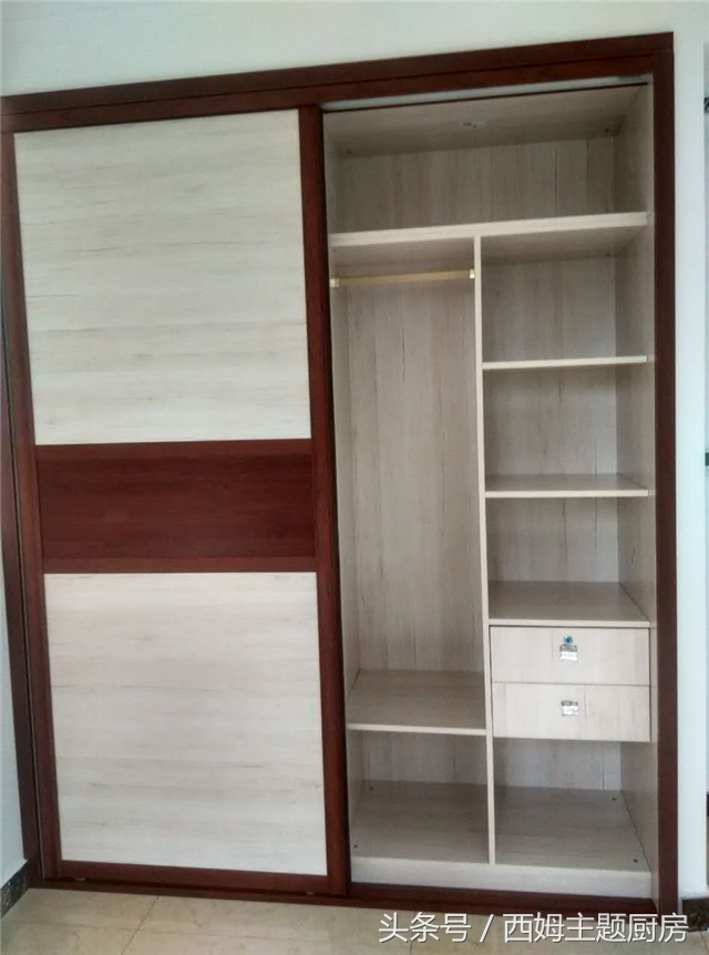 新房装修衣柜移门支持定制,全屋定制衣柜推拉门避坑指南