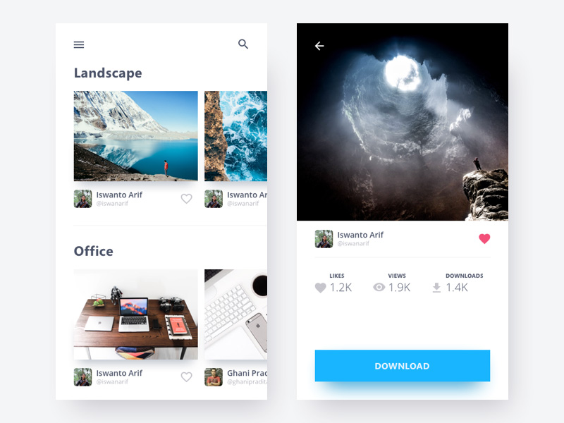 或许能你让灵感爆发的一组图片社交AppUI设计作品欣赏