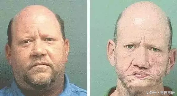 吸毒前后的变化对比,吸毒真的会毁容吗