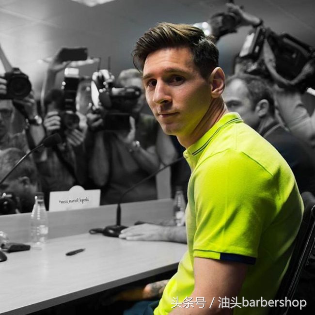 梅西的发型怎么剪,足球运动员梅西同款发型