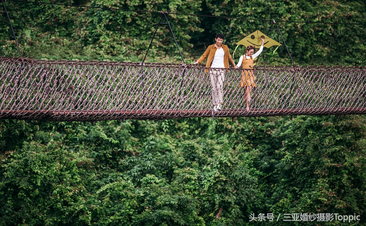 亚龙湾森林公园婚纱摄影,三亚亚龙湾婚纱摄影价格