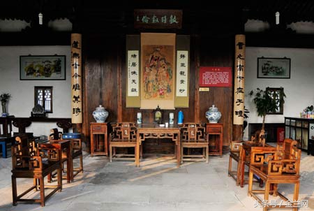 旧时期大户人家的客厅,兰州人家日常生活