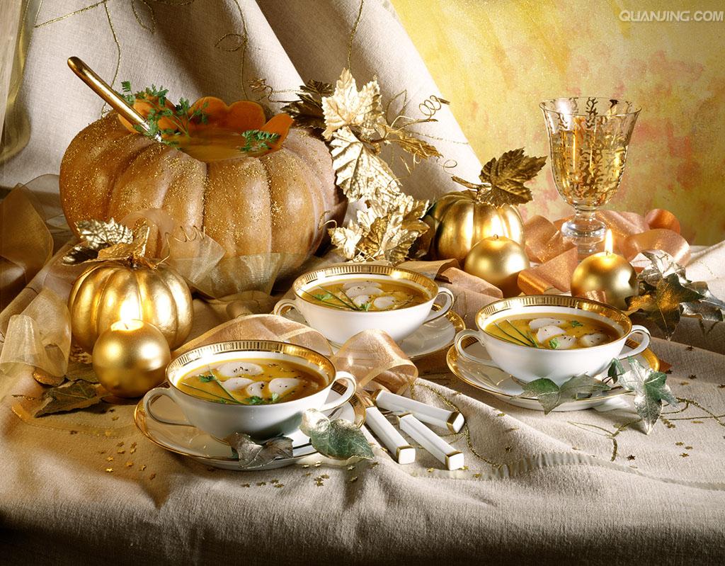 奶油南瓜甜品汤,抹茶奶油南瓜汤