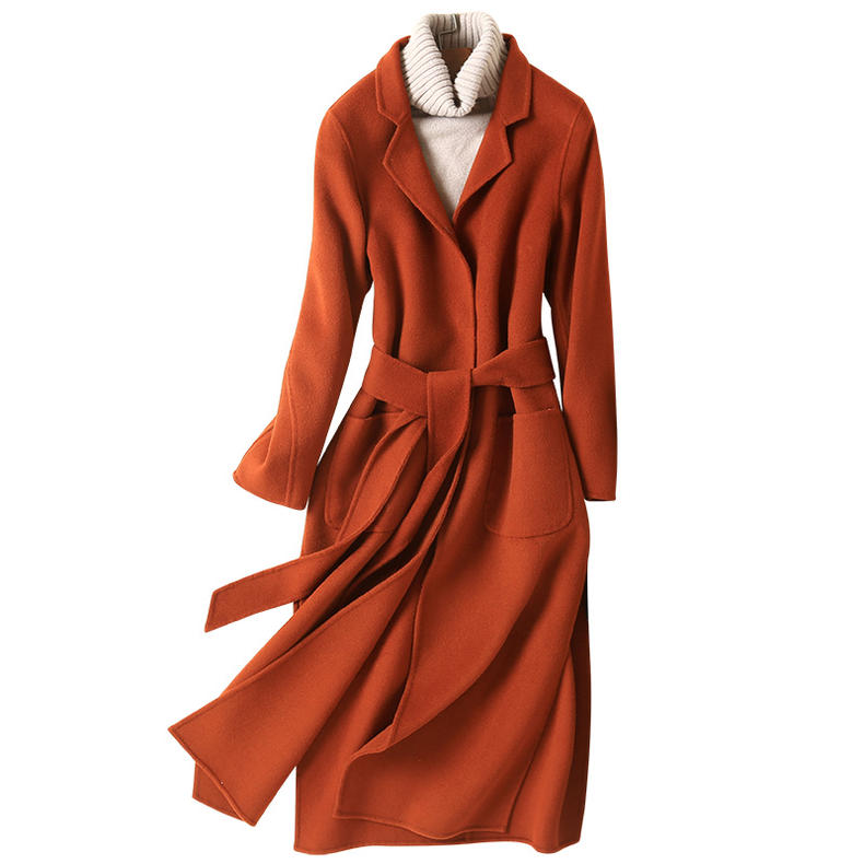 女神气质满满只要选对了大衣,女生呢子大衣高级感