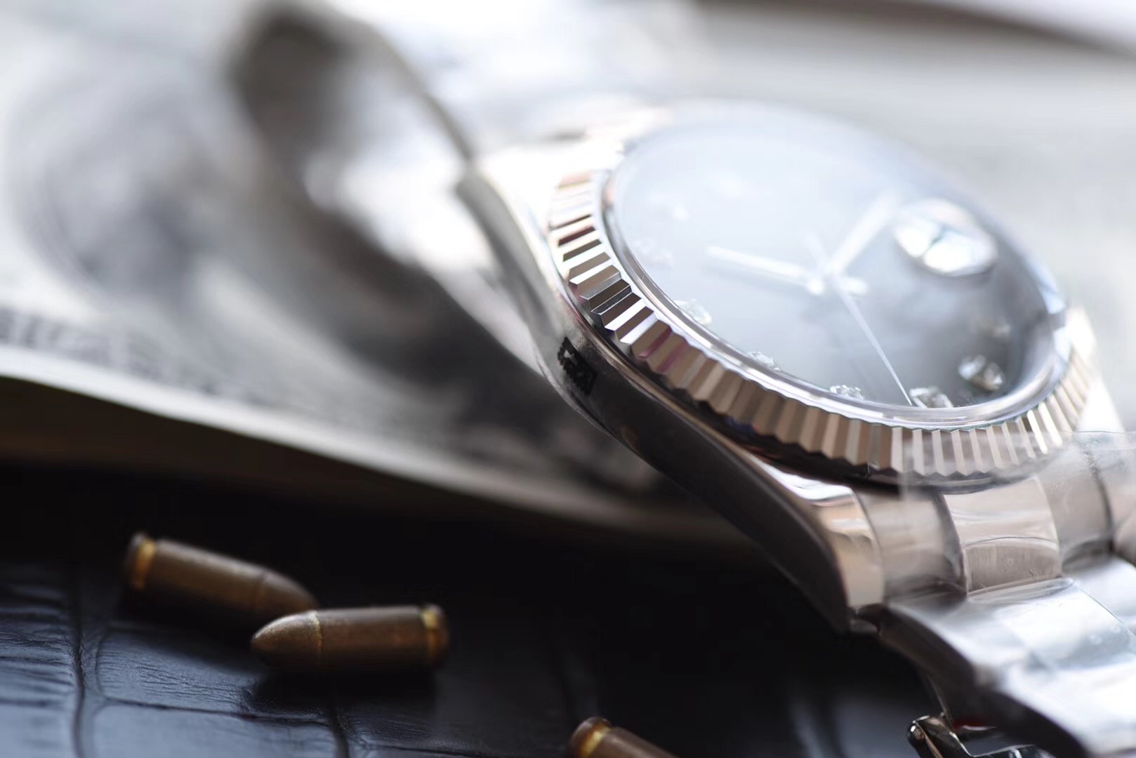 c厂劳力士蓝日志真表对比,n厂劳力士日志型防水