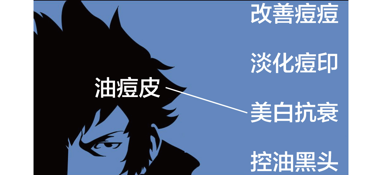 油痘肌控油祛痘防氧化,油痘皮防晒卸妆