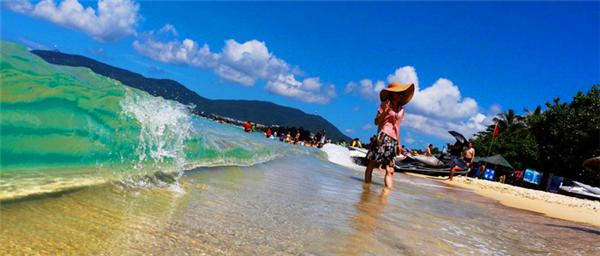 偶遇阳光、海滩在三亚