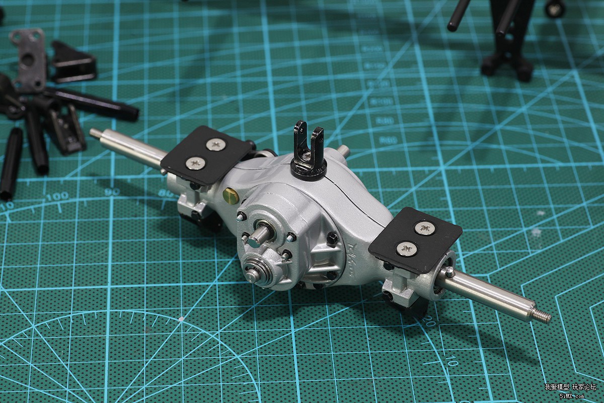 论复杂程度我只服它｜德国ScaleArtMAN三向自卸车细节（三）