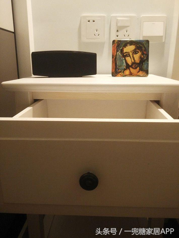 那帕原木简约边几床头柜试用报告