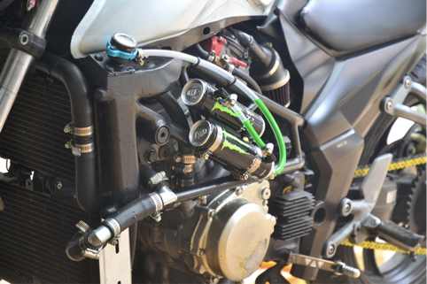 自制摩托车水箱罩,自制摩托车水箱支架