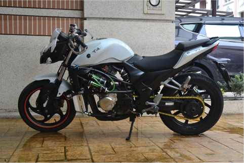 自制摩托车水箱罩,自制摩托车水箱支架