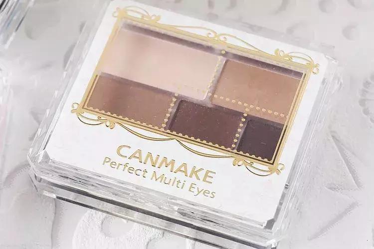 canmake八色眼影测评,canmake完美眼影测评