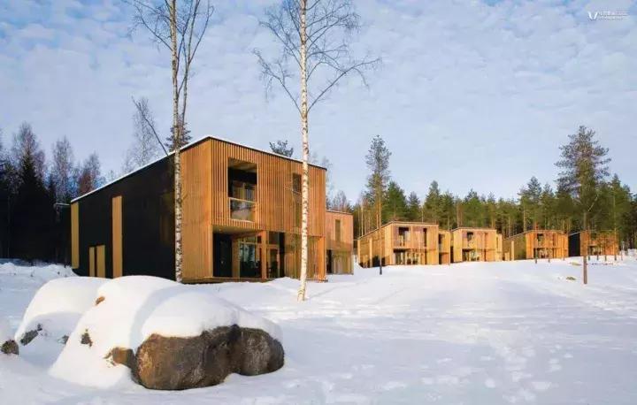 芬兰波罗的海中世纪童话,芬兰极光好像进入了童话世界