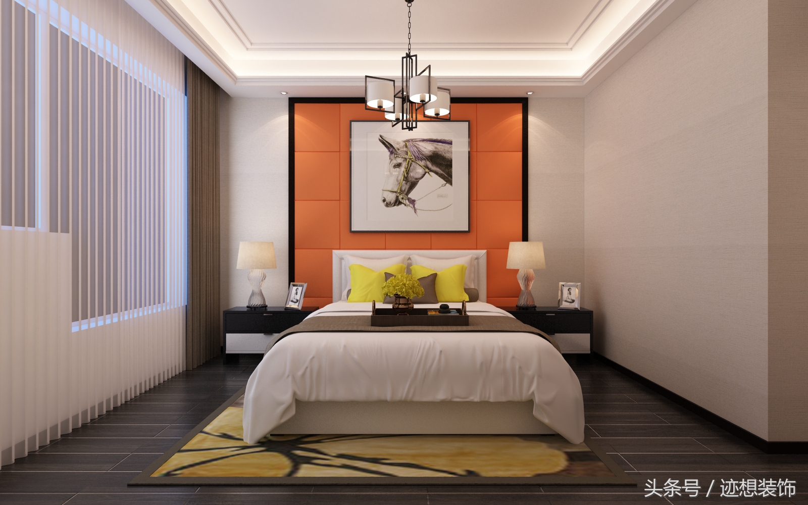 泰和地中海186大平层设计,泰和龙岸新中式装修