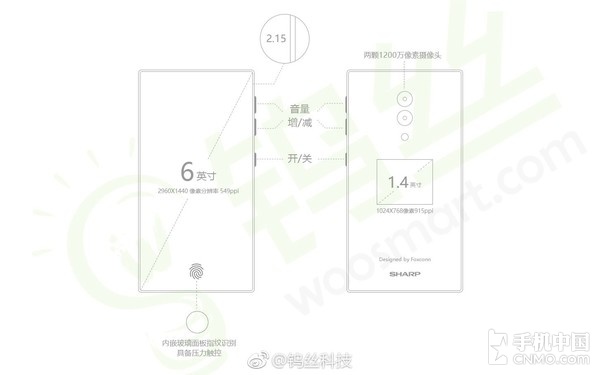 夏普手机全面屏新款,夏普手机全面屏