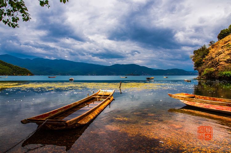 泸沽湖的静谧之美,美丽而又神秘的泸沽湖