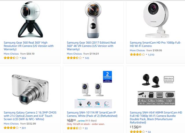 美国线上市场最受欢迎的摄像产品品牌及热卖品TOP30