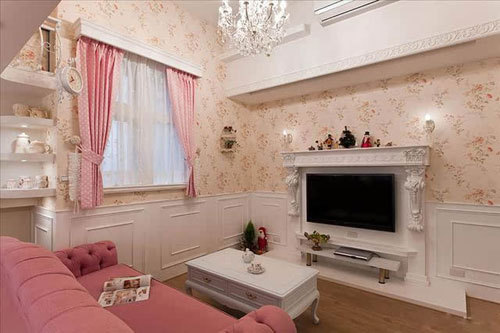 最流行电视背景墙装饰风格效果图,实用好看电视背景墙装修效果图