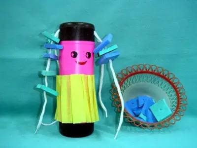 矿泉水瓶手工幼儿园视频,幼儿园手工制作矿泉水瓶飞机