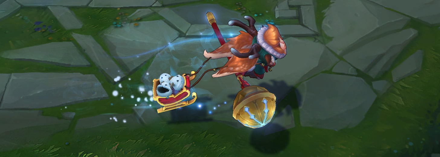 21赛季荒野行动冰雪节皮肤,英雄联盟手游冰雪节小法的皮肤