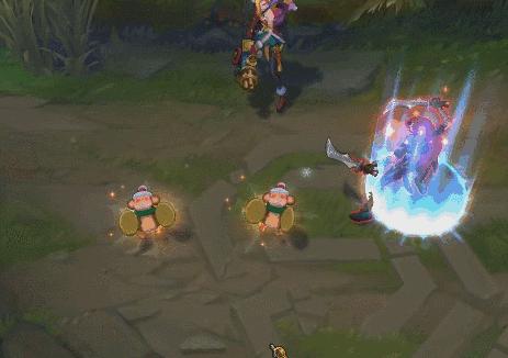 德莱文冰雪节皮肤斧子是不是冠冕,lol英雄联盟冰雪节