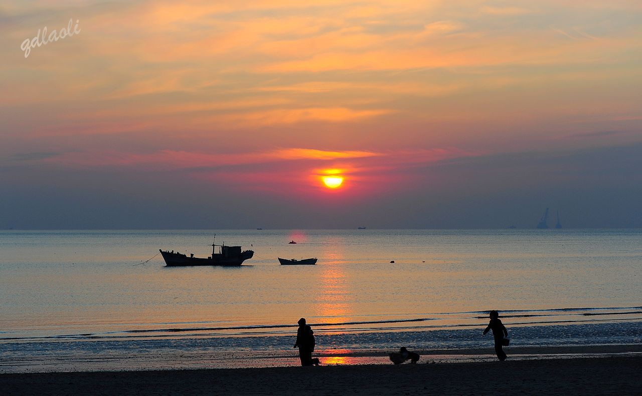 威海的海和三亚的海,大连蓬莱威海青岛烟台