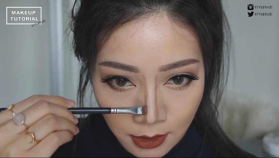 如何让自己的鼻子看起来很长,如何让大鼻子变小