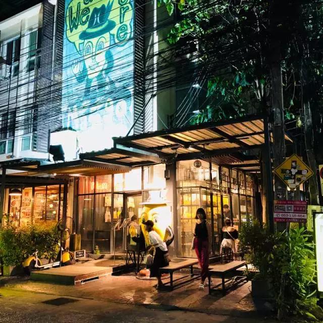 看到好看的店就想去打卡,泰国清迈附近的网红店