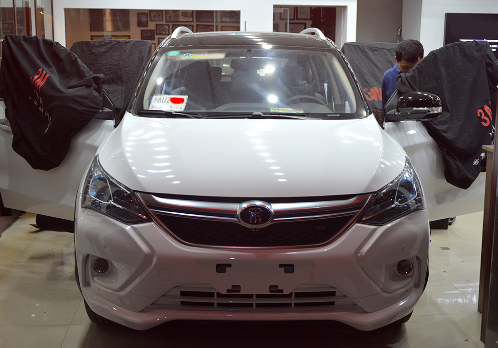 比亚迪宋改装音响,比亚迪宋汽车4门隔音拆装