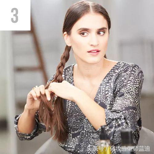 不用编麻花的简单盘发编发教程,复古麻花辫盘发