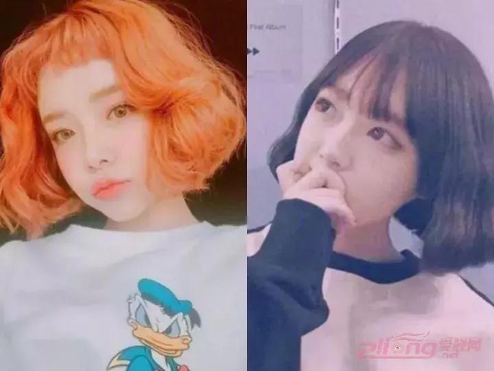 40岁减龄发型大圆脸短发卷发,矮个子大圆脸短发烫哪种卷发好看