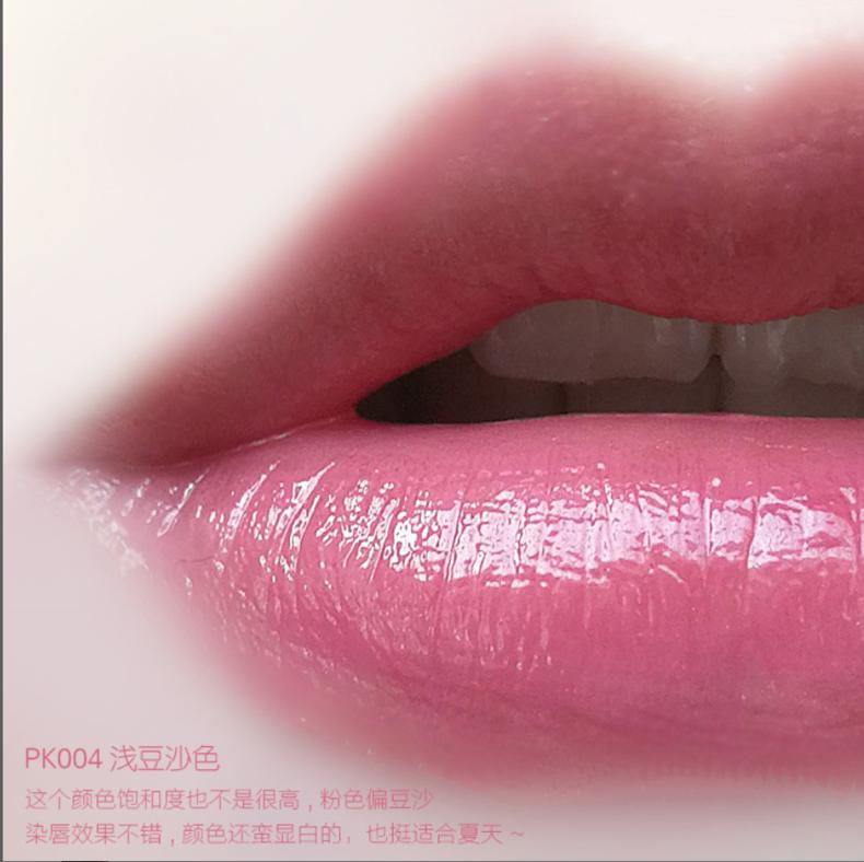 韩国染唇液,韩国女生的唇妆