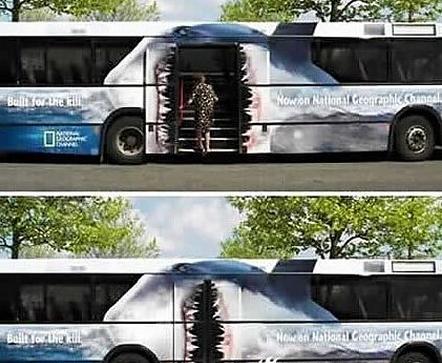 关于公交车上演绎的创意广告,公交车身广告方案怎么做