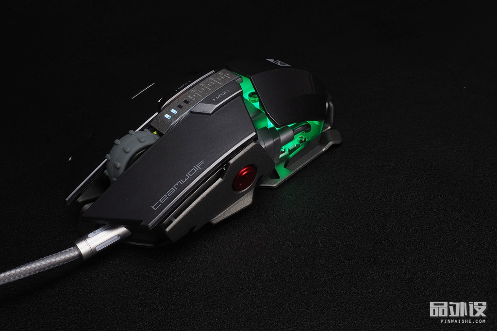 狼派鼠标拆解,狼派不朽鼠标